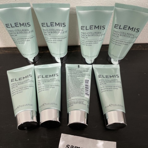8x Elemis Pro Collagen Neck & Decollete Balm 0.5 oz /15mL Travel Size - Picture 3 of 3